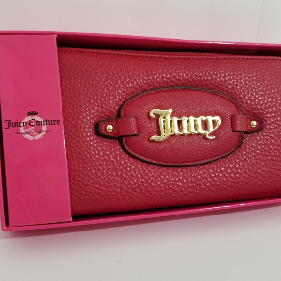 Juicy Couture Handbags - NEW Juicy Couture Red Wallet New in Box